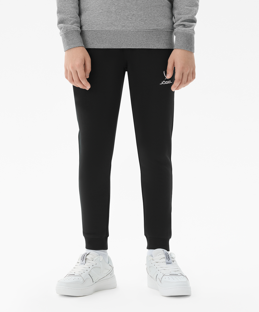 Брюки ESSENTIAL Cotton Pants, черный, детский