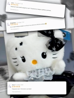 Мягкая игрушка Hello Kitty Хеллоу Китти 23 см