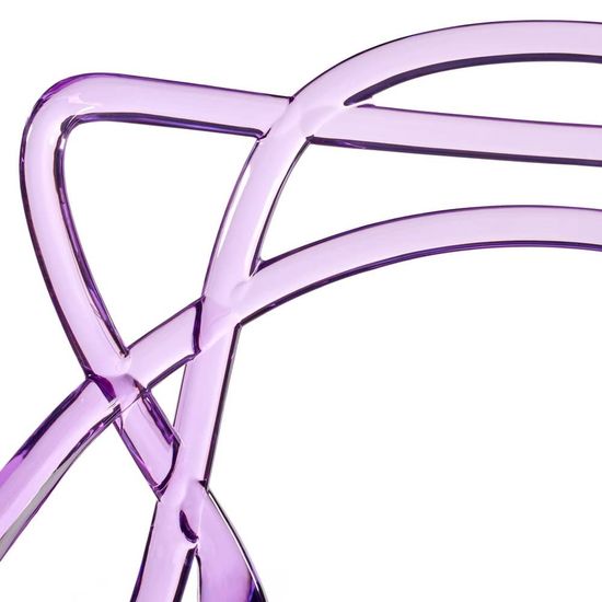 Стул Masters прозрачный сиреневый