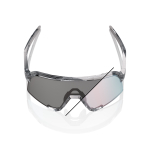 Спортивные очки 100% S3 Polished Translucent Grey - Rose Gold Mirror Photochromic Lens
