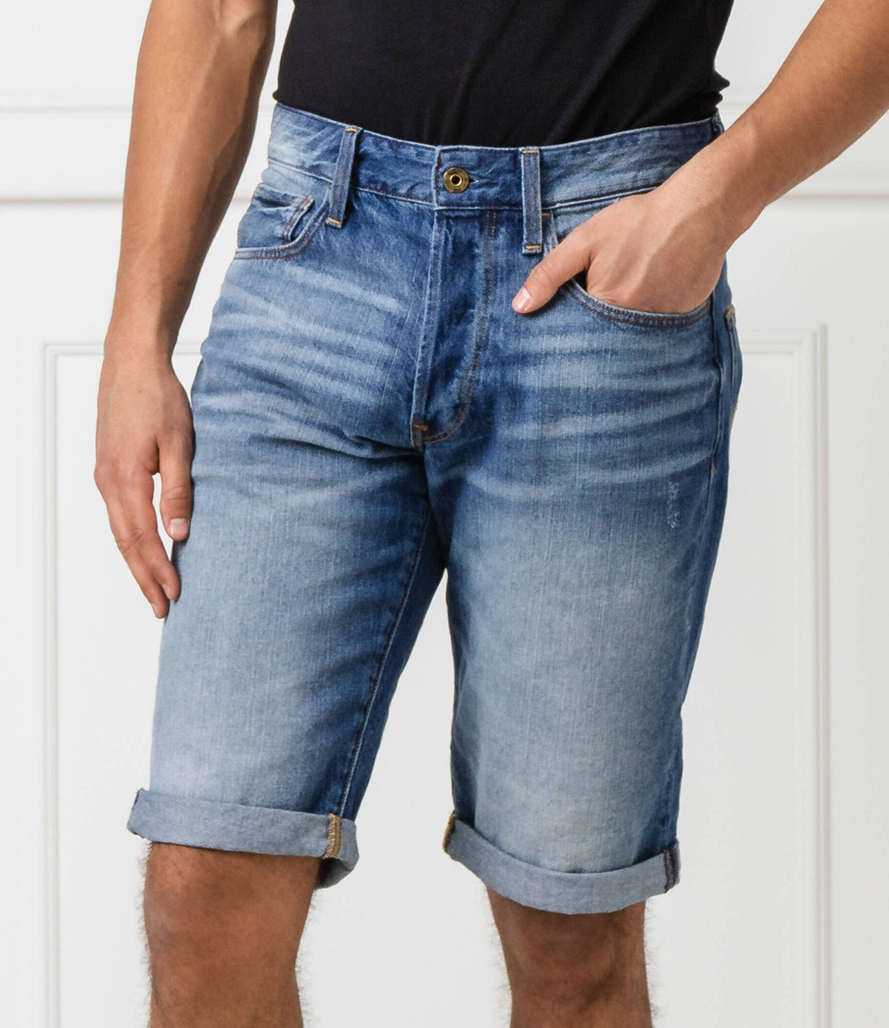 шорты 3301 G- Star Raw - темно-синий(D07432 8973)