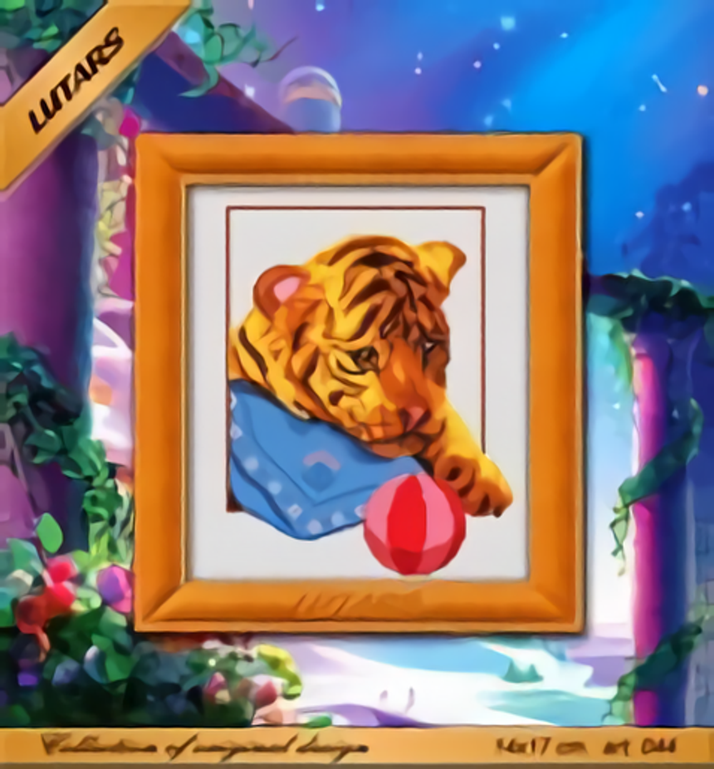 "Тигренок"-044-вышивка