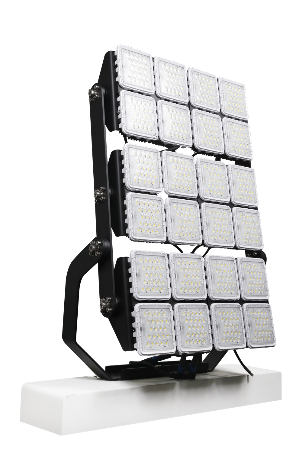 Светодиодный мачтовый прожектор HPWINNER FL40 1200W (60+40°, 5000K, IP68)