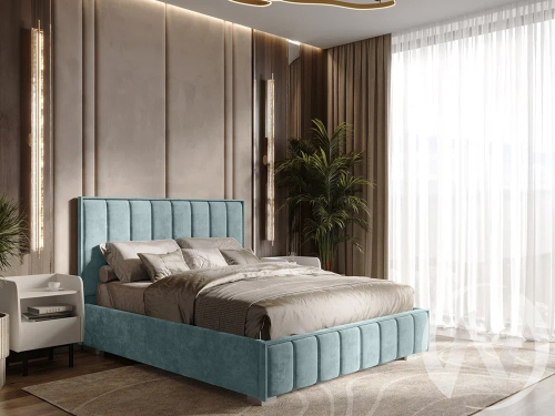 Кровать Мирабель 1.6 (шарли бриз)