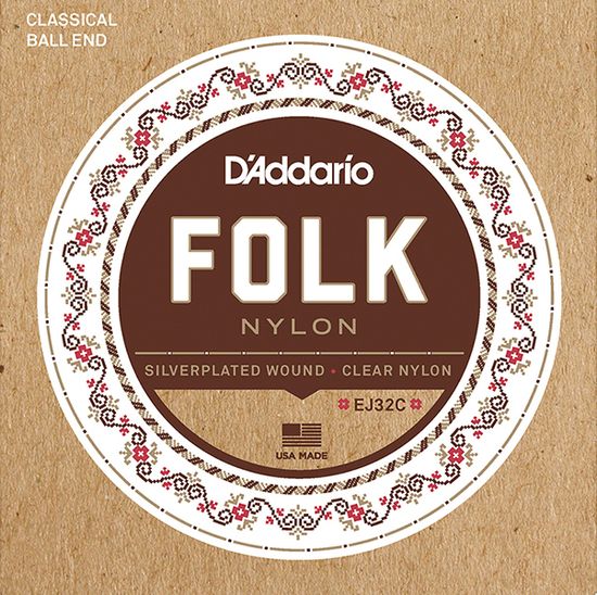 Струны для фолк гитары D'ADDARIO EJ32 C