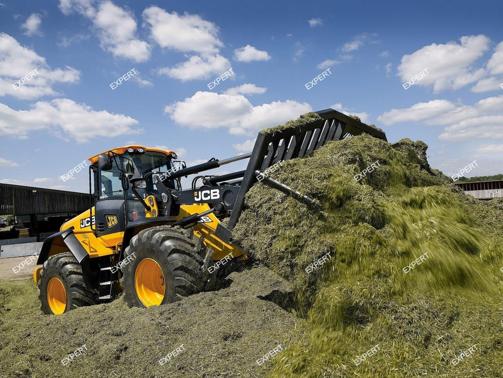 Вилы силосные на Фронтальный погрузчик Komatsu