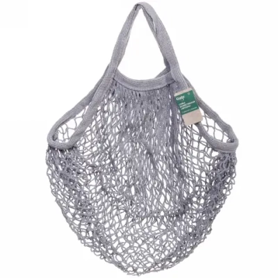 Сумка - шоппер авоська «ТРЕНДИ», цвет серый, 35*50см (лейбл Селфи)