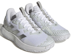 Женские Кроссовки теннисные Adidas SoleMatch Control W - footwear white/silver matte/grey one