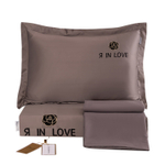 Комплект постельного белья Сатин-Шелк Я IN LOVE LV005