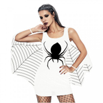 Платье «паук» размер S, белое