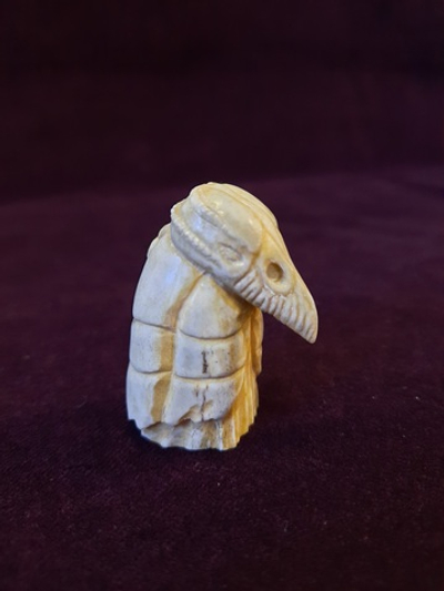 Миниатюра "Доктор", рог лося