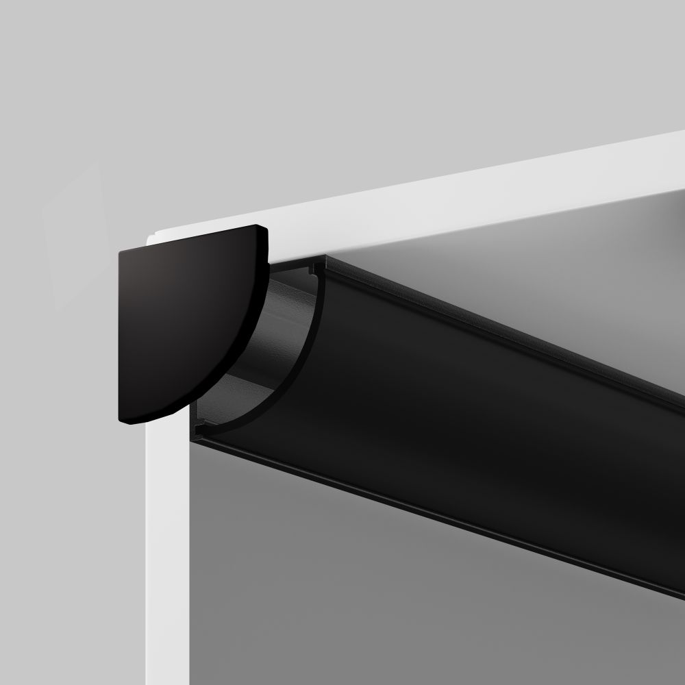 Комплект заглушек (для профиля 16×16) 2 шт., Maytoni ALM-1616R-B-EC 642029