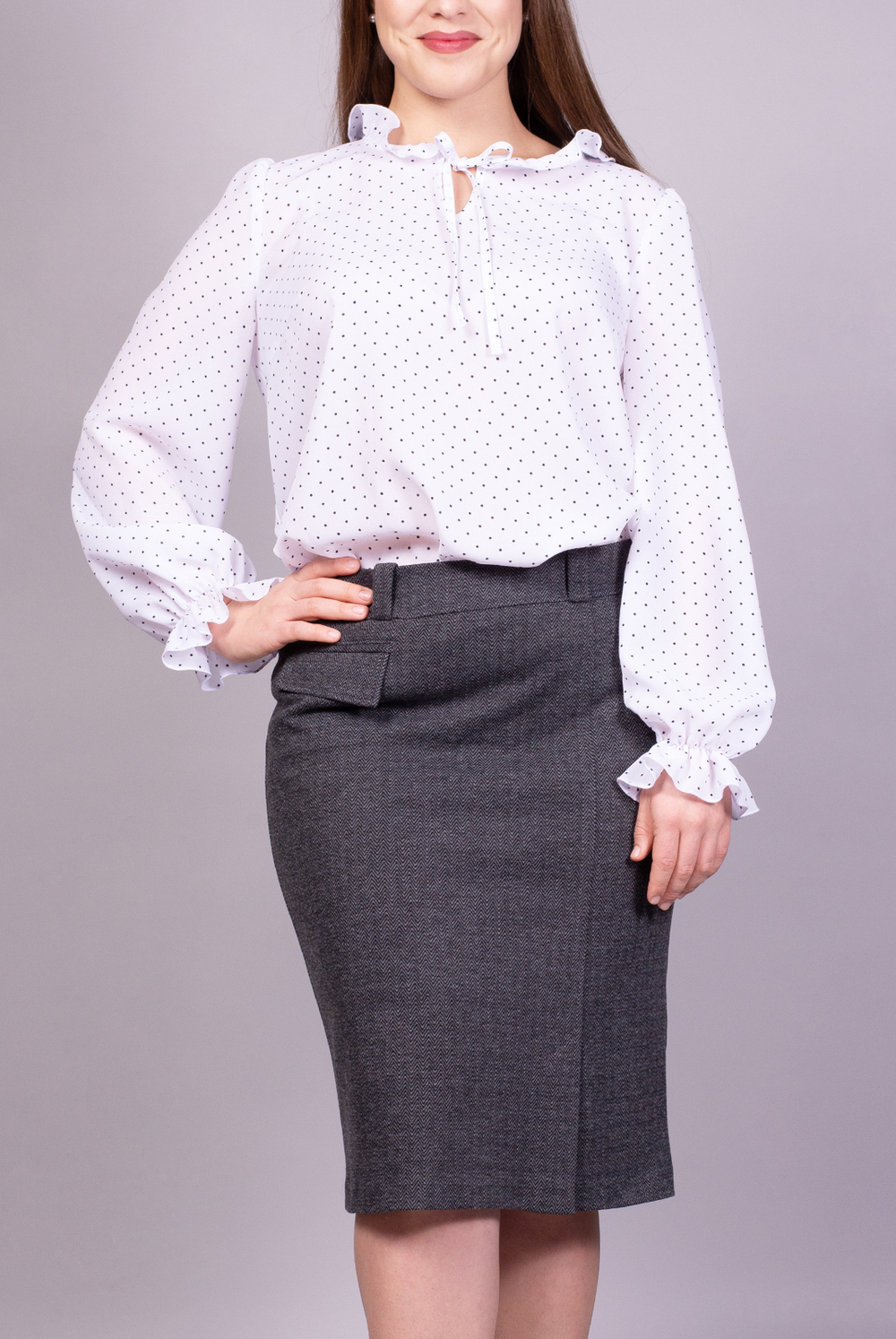 Юбка женская 1383А, ель #201Еа011383А