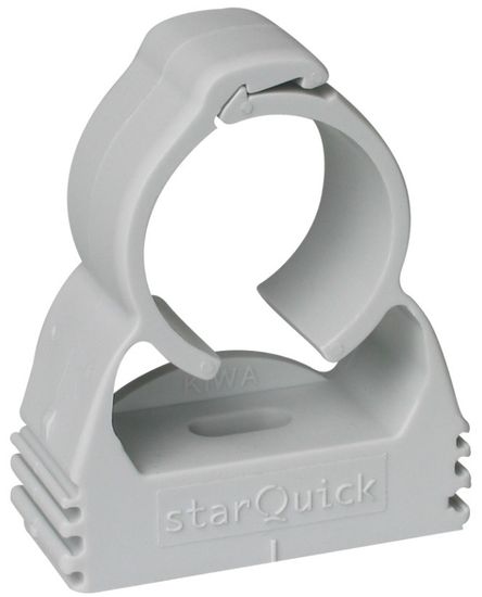 Хомут Walraven BIS starQuick для труб 32-35 мм cамозащёлкивающийся серый (арт. 0854035)