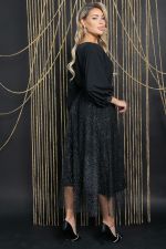 Платье Звездный город (черное) П11727 LT Collection