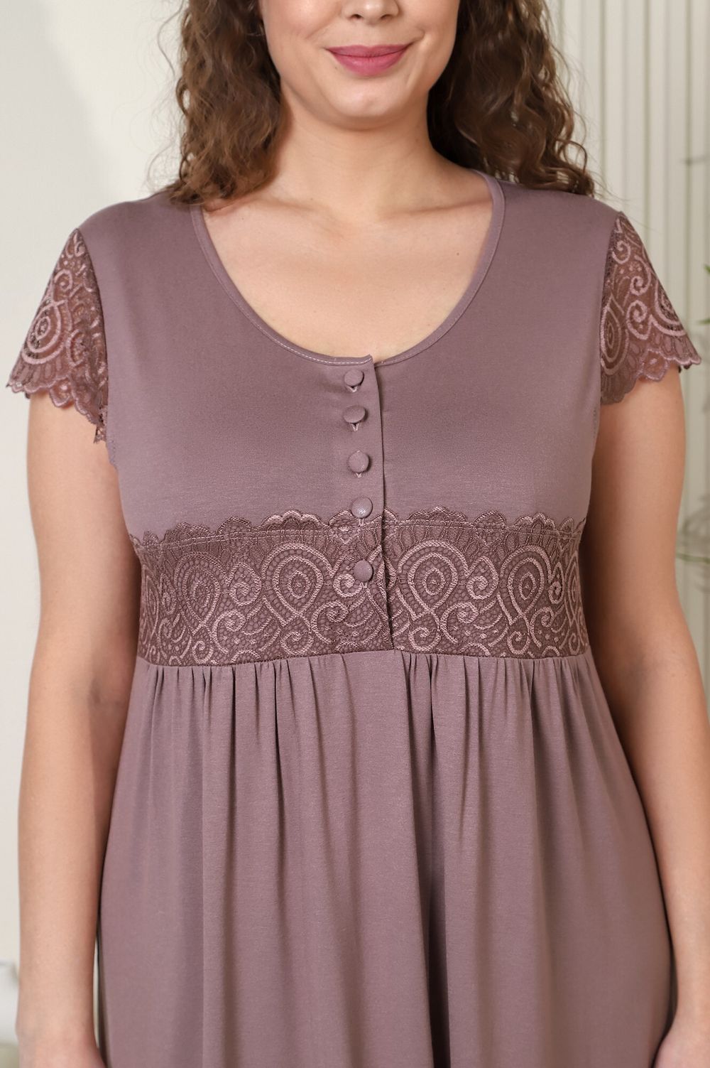 Ночная сорочка Шантель Виотекс КАПУЧИНО