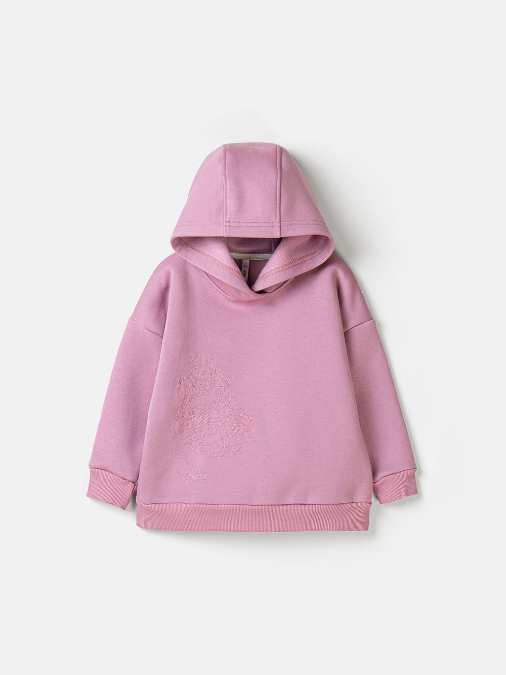 Костюм с худи "Орхидея" с вышивкой утепленный