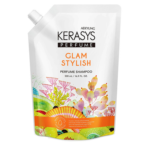 Шампунь для волос Гламур KeraSys Hair Clinic System Glam & Stylish Perfumed Shampoo 500мл