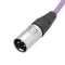 HeadMade Pro XLR-F - XLR-M Purple 3m