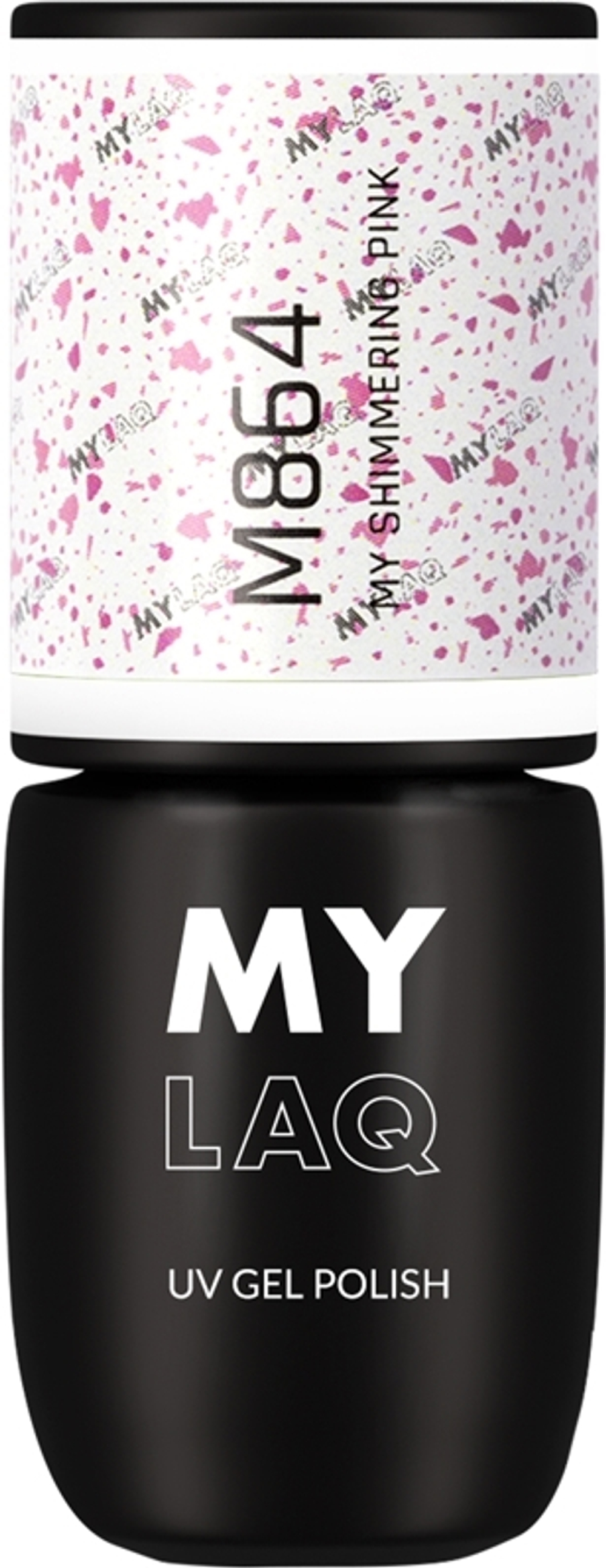MYLAQ UV Gel Polish - гибридный лак для ногтей, 5 ml