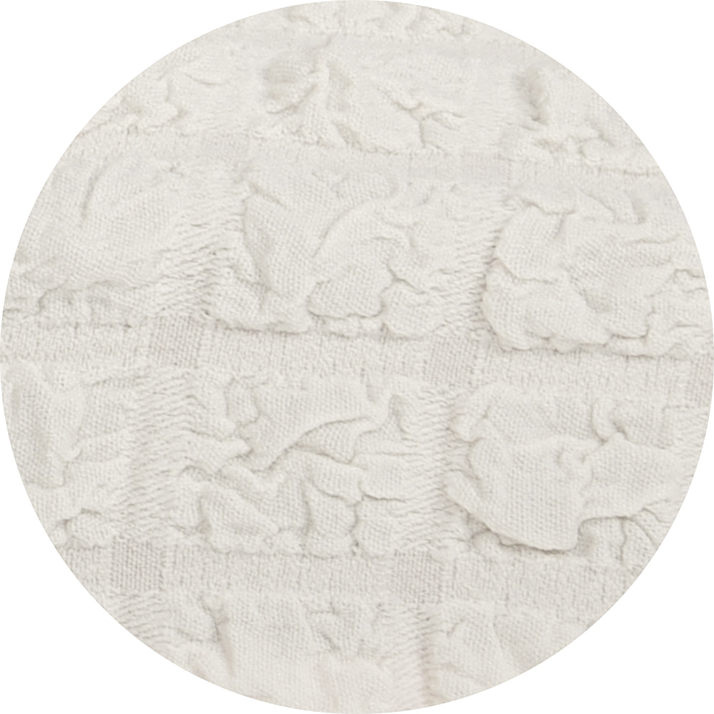 Чехол на кресло с оборкой Стандарт, цвет Кремовый