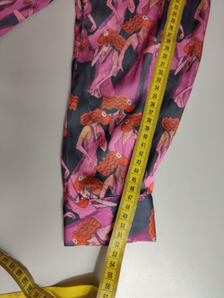 Блузка Elf Sack с оригинальным принтом, маркировка S, визуально на 44 размер