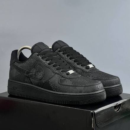 Кроссовки Nike Air Force 1 Mamba #460 (черн.)