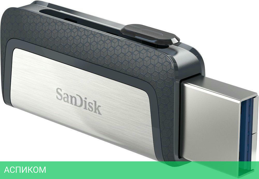 USB Flash-накопитель SanDisk Ultra Dual Drive 128GB (SDDDC2-128G-G46)
