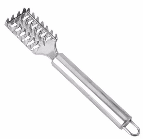 Рыбочистка 20 см, 30 зубьев, круглая ручка с петлей