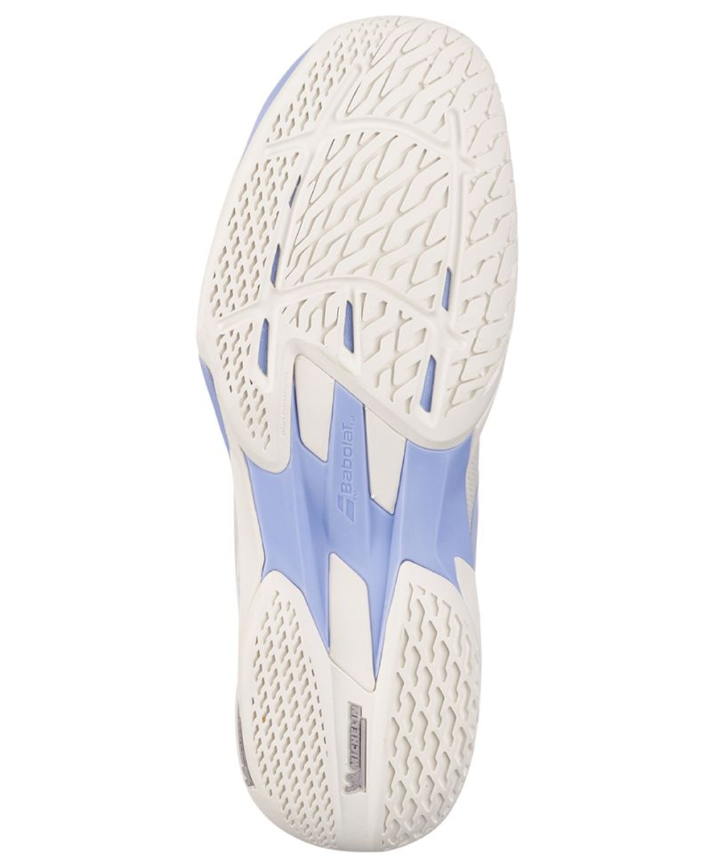 Женские теннисные кроссовки Babolat Jet Mach 4 All Court - cream/lavender