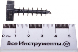 Дюбель под хомут-стяжку Зубр ДХС, 6 x 35 мм, 100 шт, нейлоновый, 30910-06