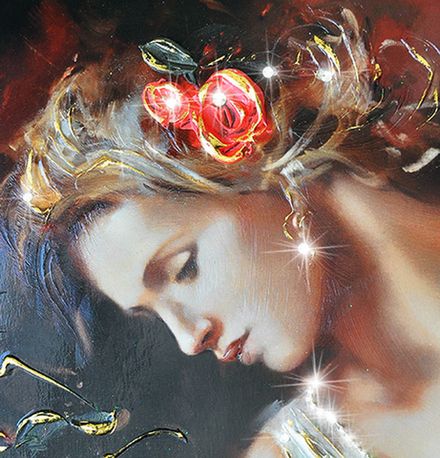 Картина «Женщина Весна» (плекси арт) 70x100см.