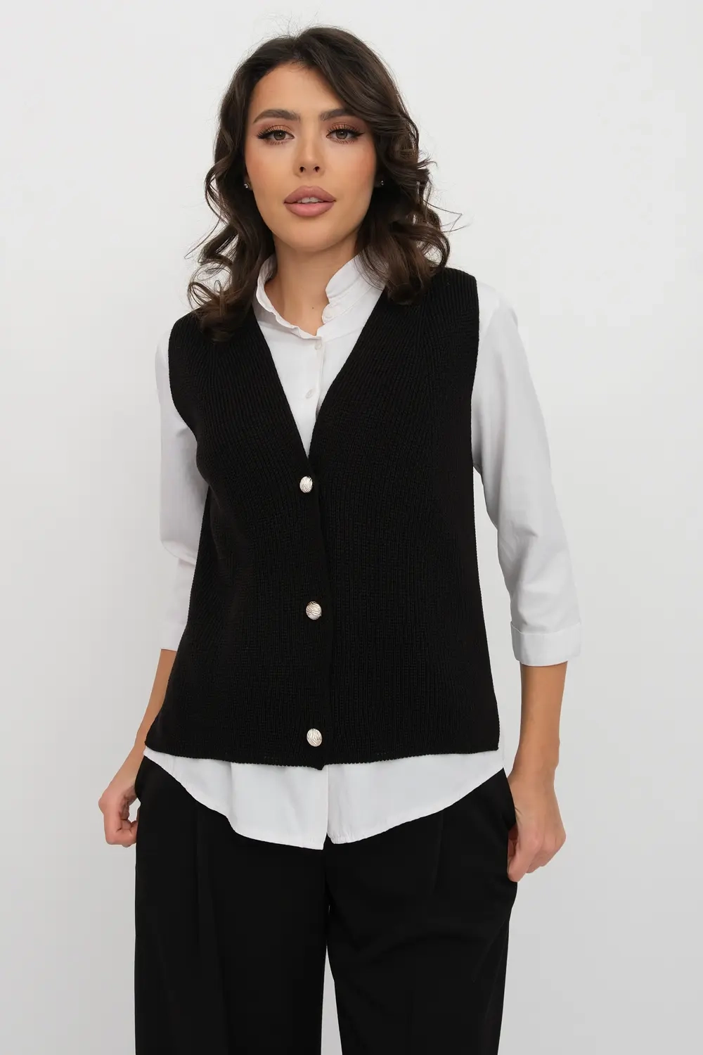 Жилет М 3319/черный