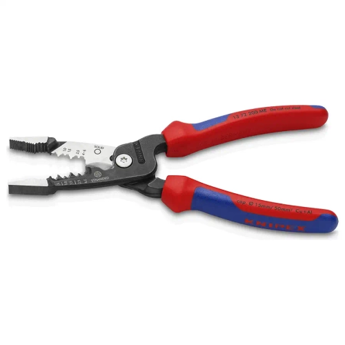 Многофункциональные клещи для электромонтажных работ Knipex 13 72 200 ME