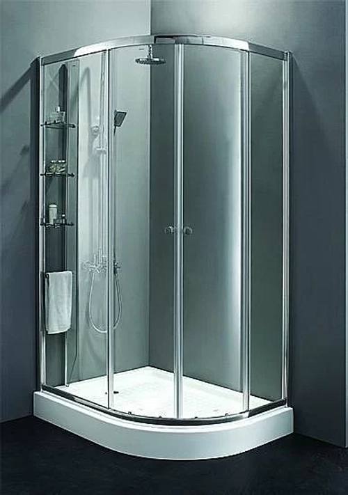 Душевой уголок Cezares Anima 100х120 ANIMA-RH-2-120/100-C-Cr-RL стекло прозрачное/профиль хром
