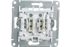 Выключатель Systeme Electric ATLASDESIGN 2-клавишный с индикатором белый 35966