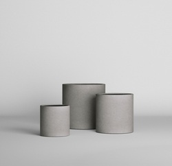 Кашпо, коллекция Urban, форма TUBE S