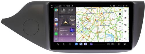Магнитола для KIA Ceed 2 (JD) 2012-2018 (рамка матовая) - Kuberg OL-9781 QLed+2K, Android 13, Быстрейшая, CarPlay, 4G SIM-слот