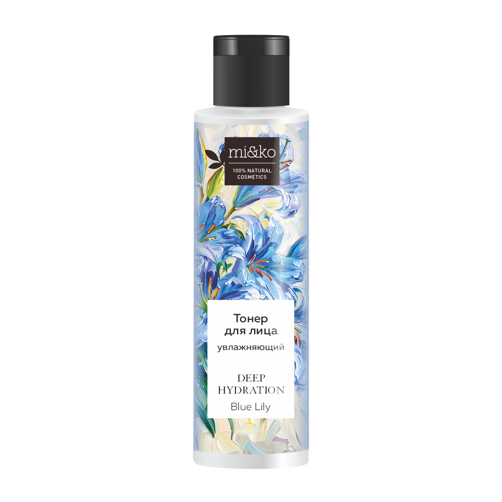 Тонер для лица Увлажняющий Deep Hydration toner Blue Lily, ТМ MI&KO