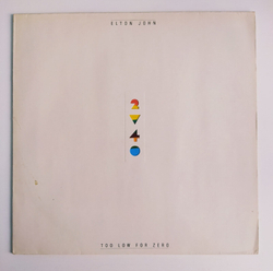 Elton John Too Low For Zero