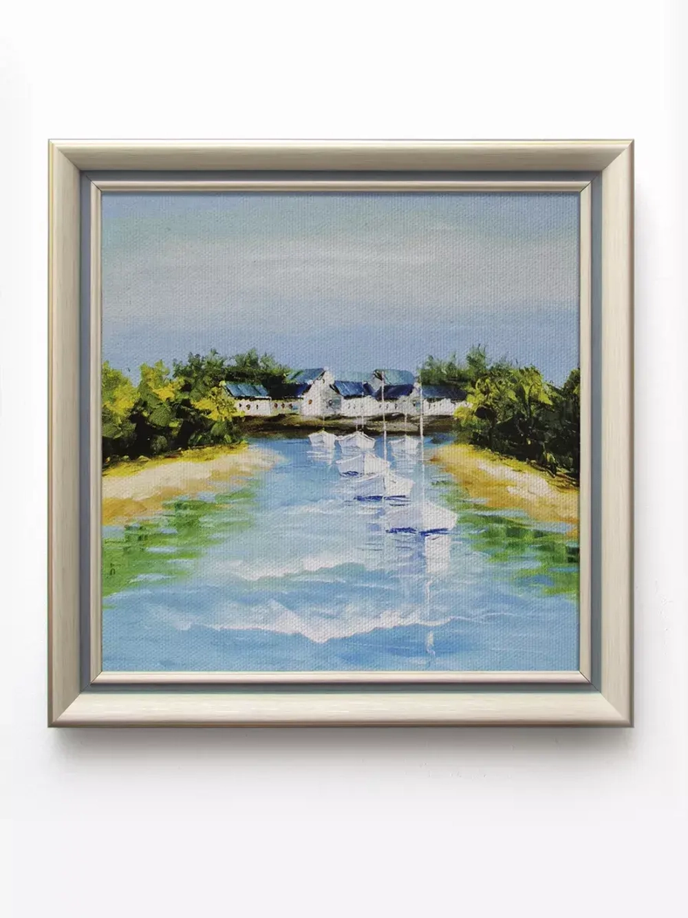 Картина на стену интерьерная на холсте 35*35 см