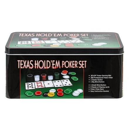 GAEM Игра настольная "Покер", L24 W11,5 H11,5 см