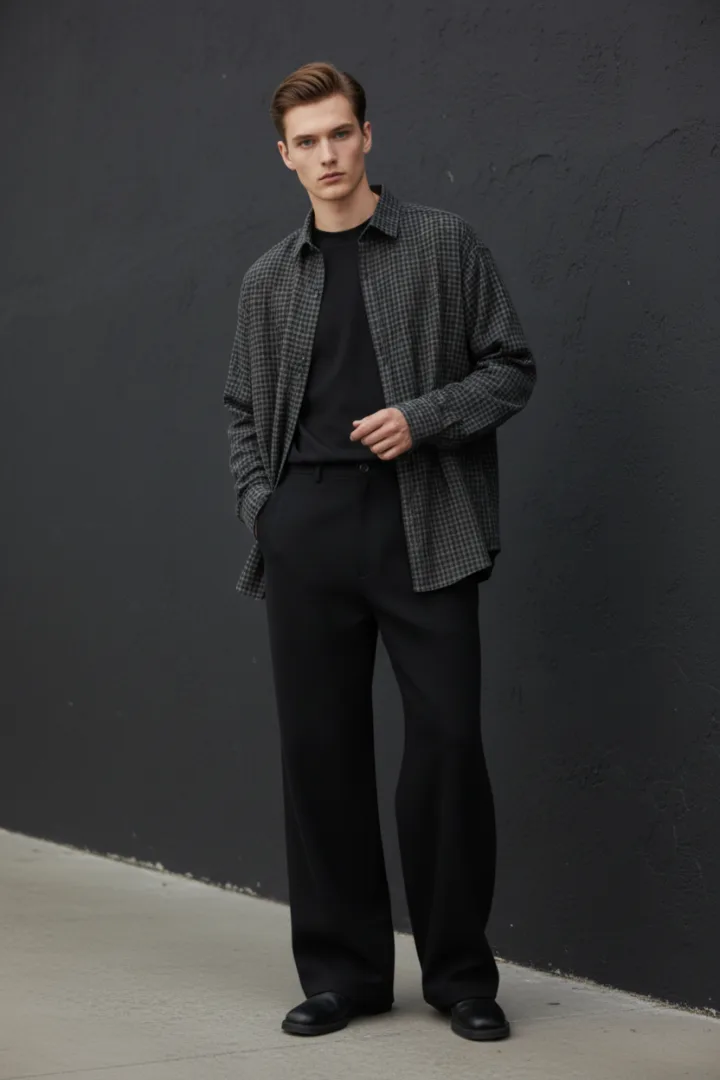 Рубашка в клетку «SURF»