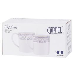 Набор кружек Gipfel Orpheus 51558 350 мл 2 предмета