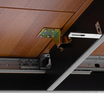 Стол Соната Люкс раздвижной/Sonata Lux extension table массив сосны, антик /графит, 120-(150)х75х75 см