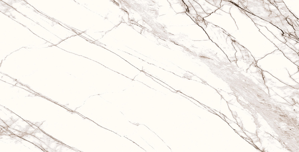 Плитка керамогранитная AZARIO MILAN WHITE 60х120 Carving (P4010821120C)