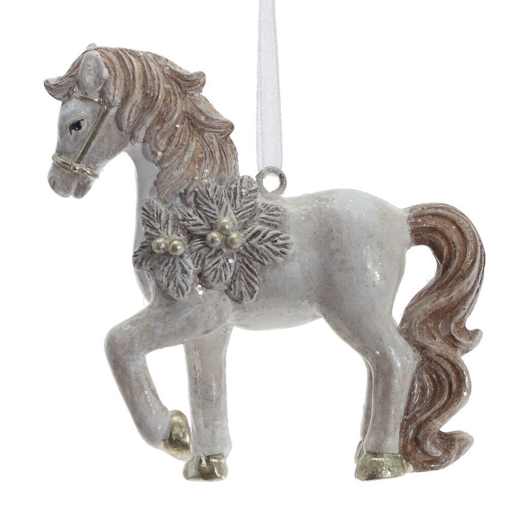 GAEM Фигурка декоративная подвесная "Лошадка", L7 W2,5 H8 см
