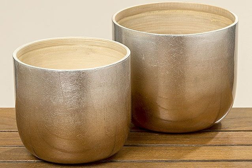 Набор из 2-х кашпо "Либия" 13х14см/14х16см