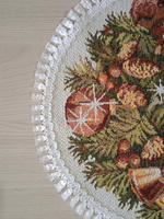 Декоративная гобеленовая салфетка Настроение рождества 32*46