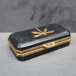 Шкатулка в винтажном стиле Стрекоза 19х8 см